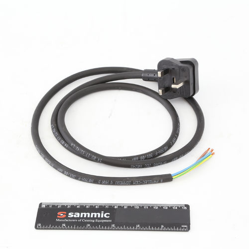 Cable alimentación UK 10 Amp para planchas electricas Sammic (6100531)